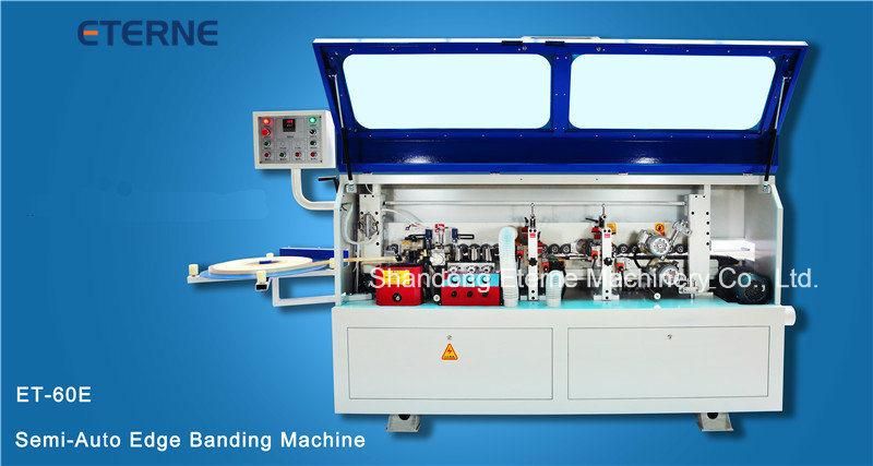 Woodworking Machine Semi-Auto Edge Banding Making Machinery with Buffing (ET-60E)