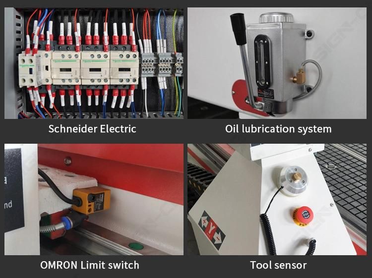 4*8 FT Wood Carving Machine Plywood MDF 3D Engraving Acrylic Cutting 1325 2040 CNC Router