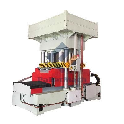 Double Moulds Hot Press Wood Pallet Making Machine