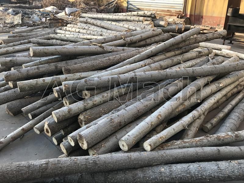 Mobile Log Debarking Machine Diesel Engine Wood Debarker for Sale