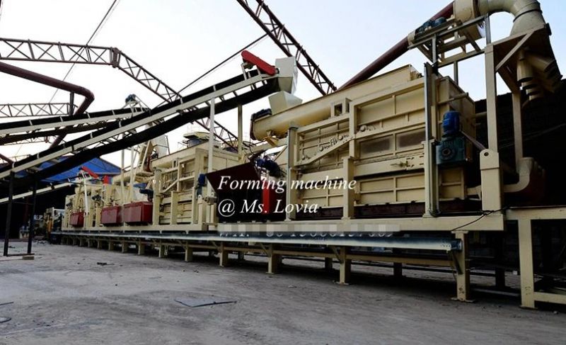 1830X2440mm Automatic Chipboard Plant with Rotary Drum Dryer