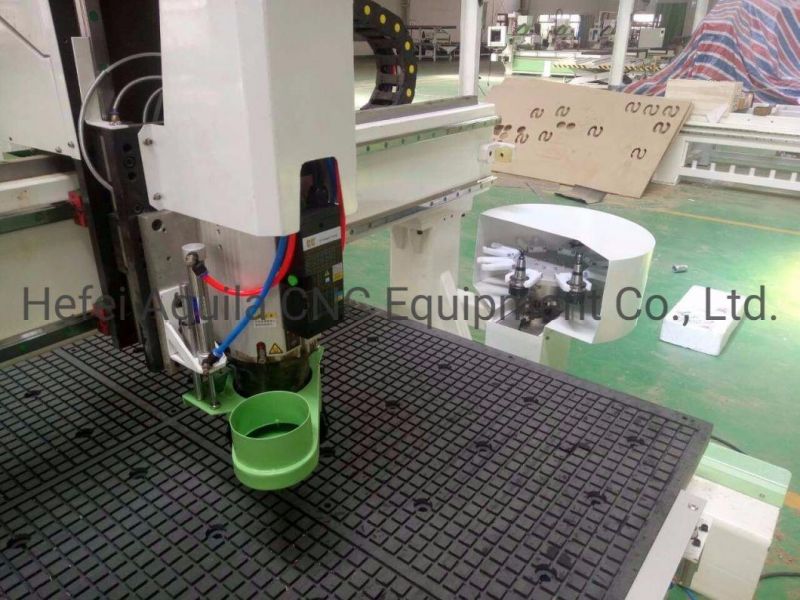 S200 Vacuum Table with Ce Approved Acrylic Board CNC Machine for Wooden Speakers