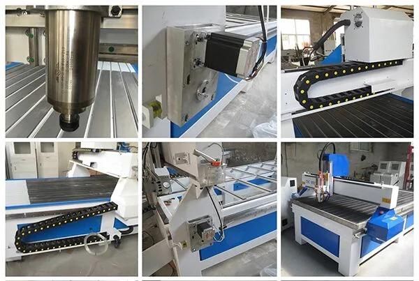 Wood CNC Cutting Router Machine for Alumnium Metal Copper Wood