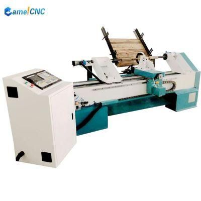 Auto Feeding Industrial Wood Turning Lathe CNC Machine