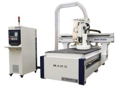 High Speed Automatic Ball Screw Disc Tool Change Atc Spindle CNC Wood Carving 3 Axis Router Machine From Mars