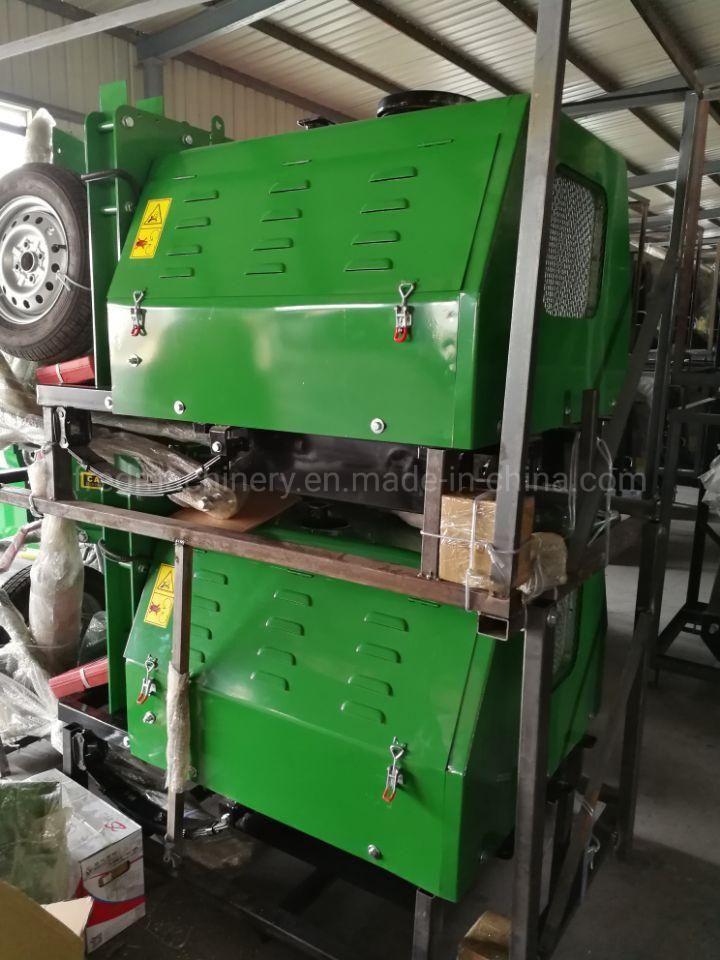 50HP Changchai Diesel Engine Power System 8 Inches Wood Chipper Dh-50 Wood Cutter Machine