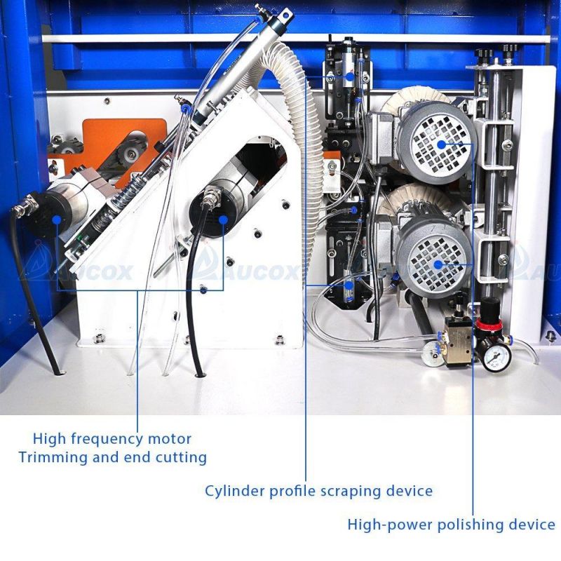 Woodworking Machinery Manual PVC Edge Banding Machine for MDF Edge Bander Trimming Machine Mini Automatic