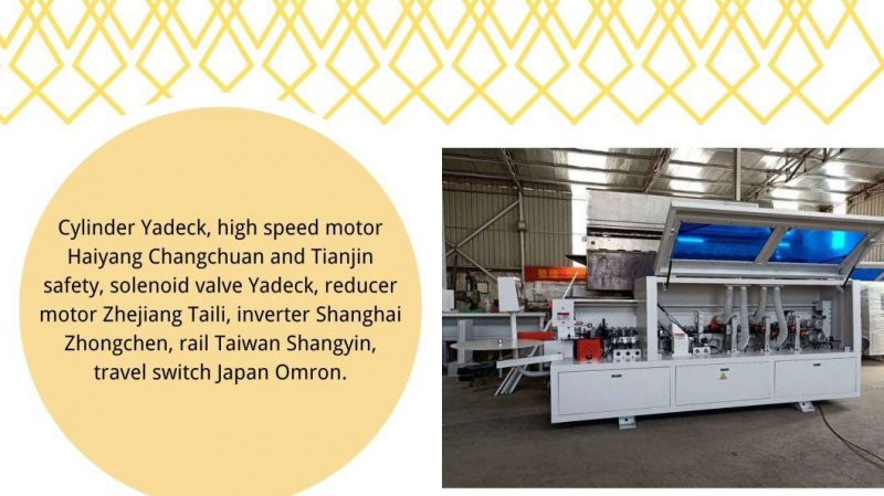 Woodworking Melamine MDF Board Automatic PVC Edge Banding Machine Price