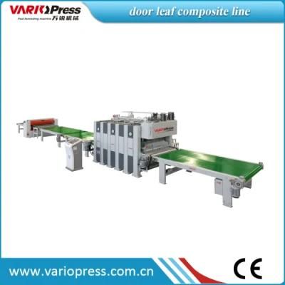 Wood Door Cold Pressing Compound Production Line
