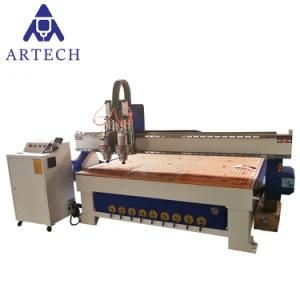 Double Head 3 Axis CNC Router Engraving Machine