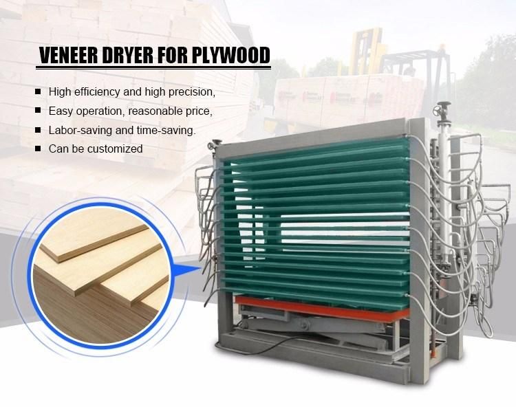 Plywood Machine Face Veneer Plywood Dryer Hydraulic Hot Press Machine