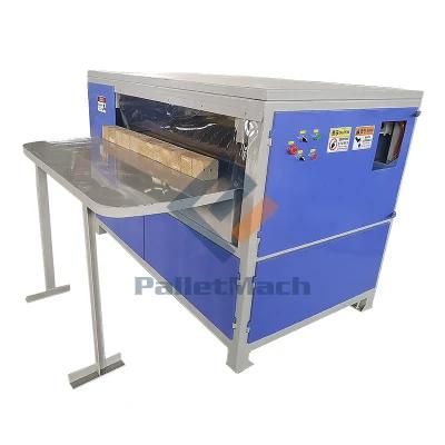 Multiple Blades Automatic Wood Pallet Block Cutting Saw