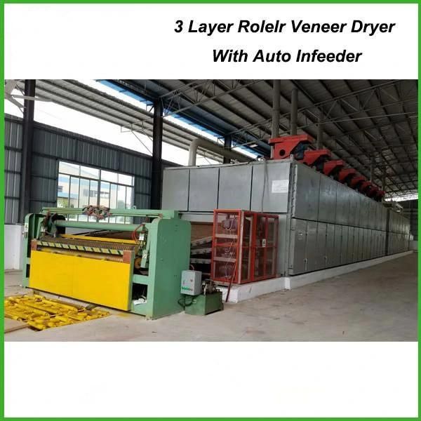 Woodworking Core Veneer Roller Dryer Machinery