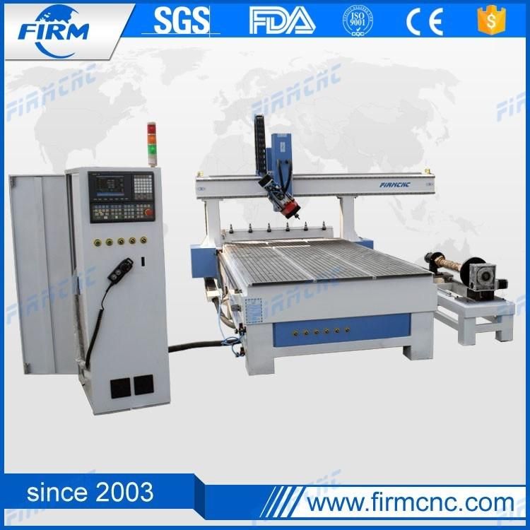 1530 3D 4 Axis CNC Router Wood Carving Cutting for Foam, Boat, Face, Body Model