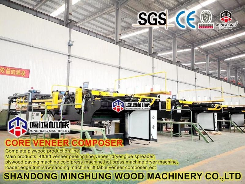 Core Veneer Composing Machine for Wood Working Machine