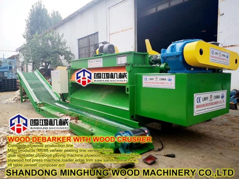 Hydraulic Tree Bark Debarker for Veneer Production