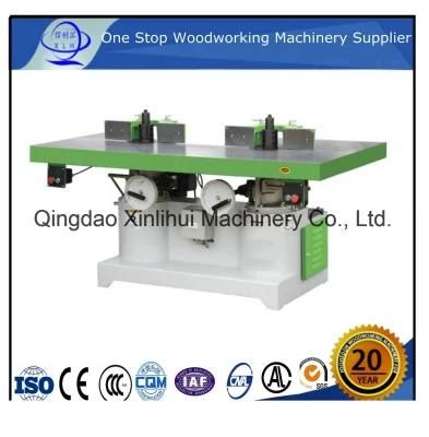 Heavy Duty Woodworking Dual Axis Shaper Special Designed Vertical Spindle Moulder/ Two Shafts Moulder /Biax Wood Moulder