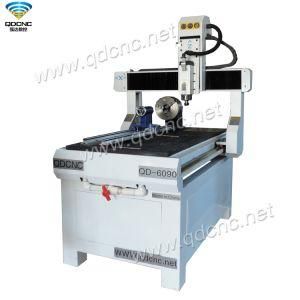 Rotary Axis CNC Engzving Router with Ncstudio Controller Qd-6090r