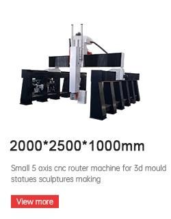 Large 5 Axis Automatic CNC Cutting Router Machine for Wood Engraving Price