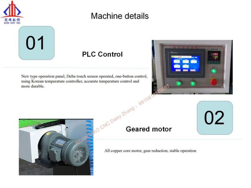 Woodworking Machine Full Semi-Automatic Edge Bander for PVC and Wood Strip