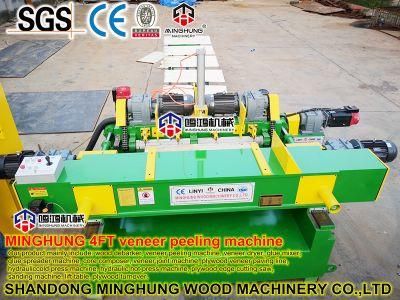 Spindleless Wood Veneer Peeling Machine for Plywood Machine