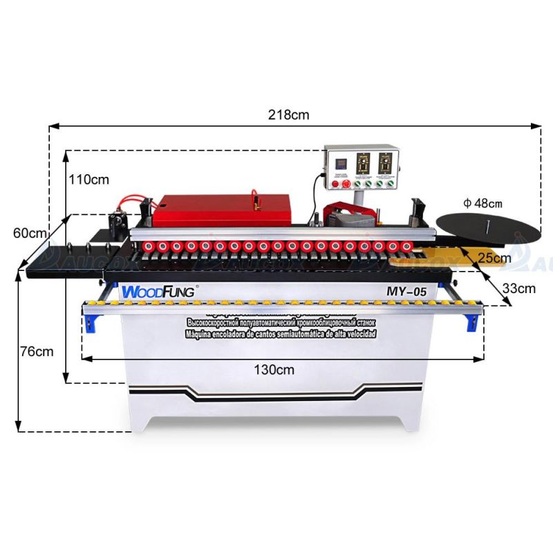 Wood Edge Banding Machine PVC MDF Plywood Edge Making Machine