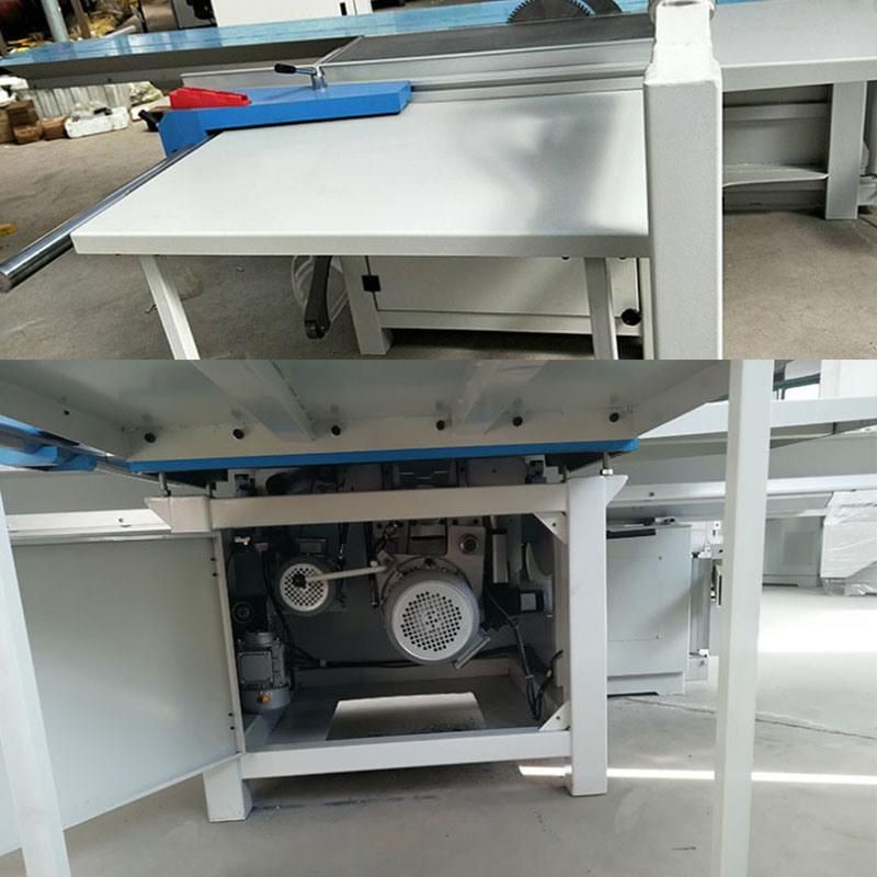 F45 High Quality Woodworking Sliding Table Saw Machinery with Scoring Blade