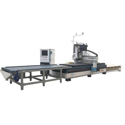 Auto Loading Unloading Table Wood Carving Machine