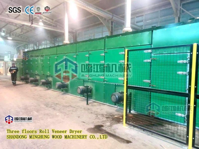 Roller Dryer for Drying Wood Veneer