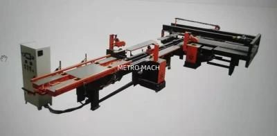 Automatic Adjustable Trimming Saw Machine with High Precision