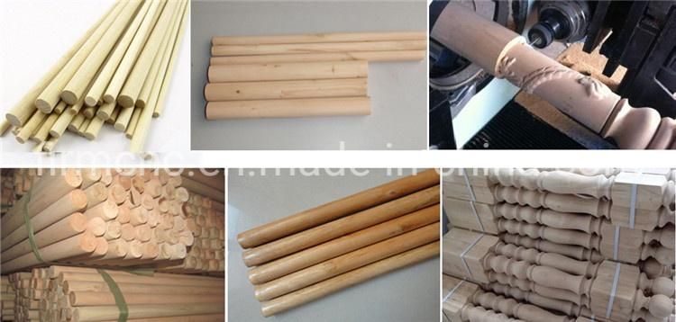 Factory Sale Automatic CNC Wood Turning Carving Milling Lathe with Spindle