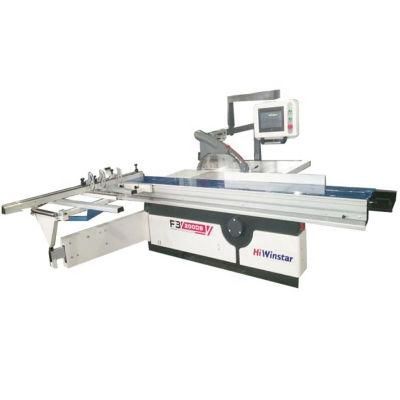 F3200dB Woodworking Automatic Wood Cutting Machine Digital Readout Sliding Table Panel Saw Machine