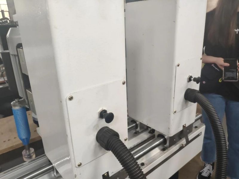 ZICAR Wood Cabinet Door Double Head Vertical Hinge Drill Machine MZ73032