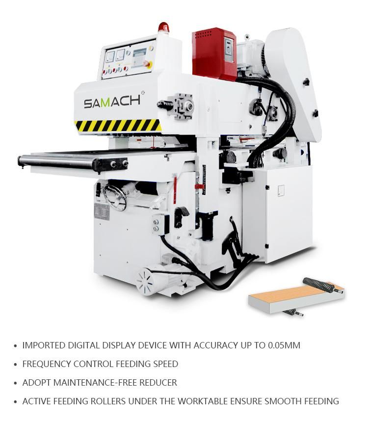 Solid Wood Double Side Planer Automatic Planer Machine