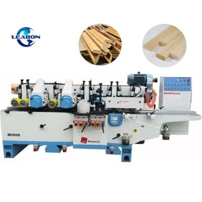 Woodworking Bamboo Planer Machine 6 Head Wood Board Cutting Four Side Planer Molder Price for Sale