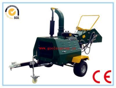 Discl Engine Wood Chipper, 40HP, Hydraulic Feeding Rollers, Ce Certificate