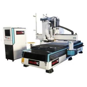 Ready to Ship! ! CNC Cabinet Nesting Machine with Atc 8-Position Rotary Carousel 9kw Spindle Fam Drilling Head