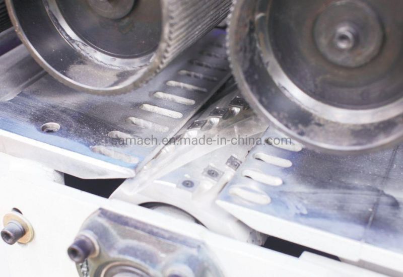 Workpiece with Planing and Milling Is Sawed up and Down by Double-Sided Planer