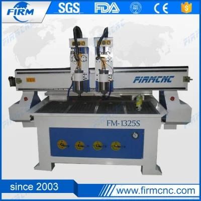 New Type CNC Engraving Machine/Wood CNC Router 1325 Carving with Two Heads