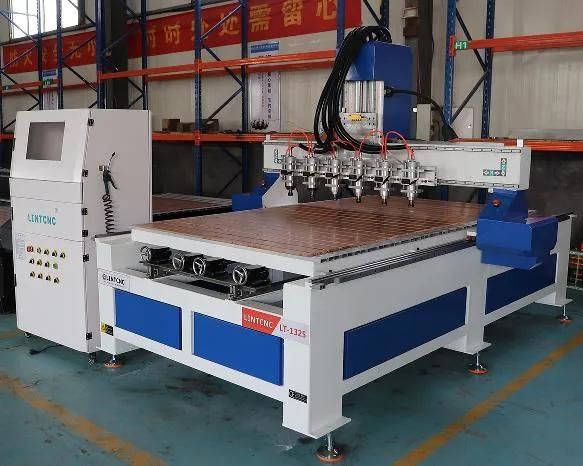 CNC Carving Machine 2 Spindles 1325 Double Multi Heads Wood CNC Router