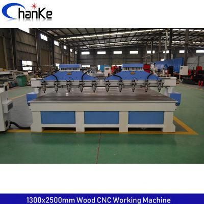 Multi Heads CNC Router, Wood Furniture Router Carving CNC Machine with 4 /6spindles