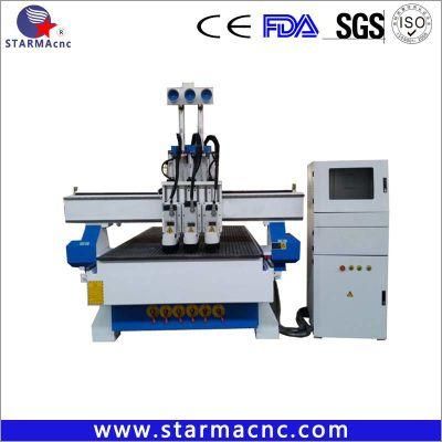 China Multi Heads CNC Wood Router for Sale