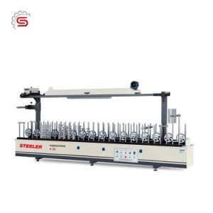 Woodworking PVC Bf300A Cold Glue Profile Wrapping Machine