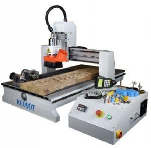 Hot Sale 3 Axis Wood CNC Router Machine 6090 with PVC Table