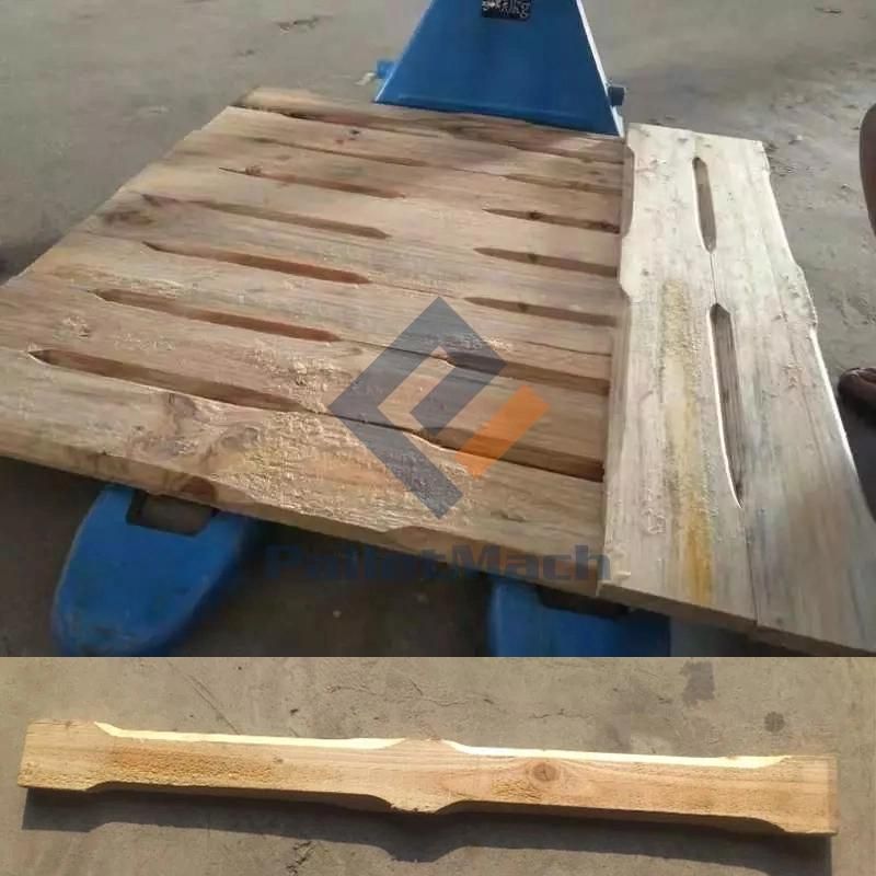 Wooden Pallet Bottom Beveling Machine for American Pallet