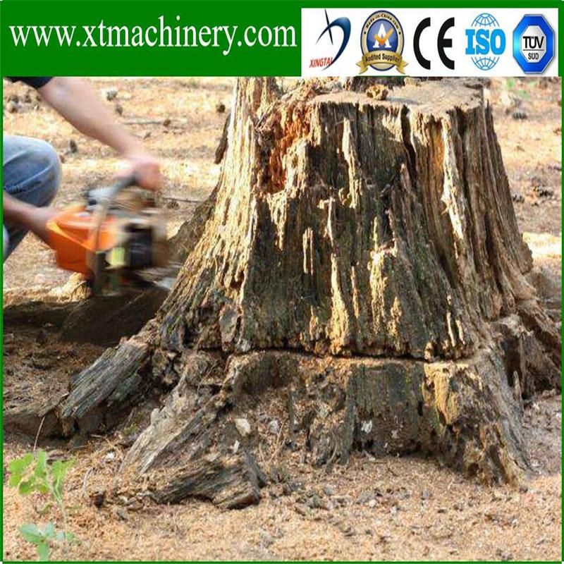 17ton Machine Weight, Steady Continuously Working Performance Log Stump Cutter