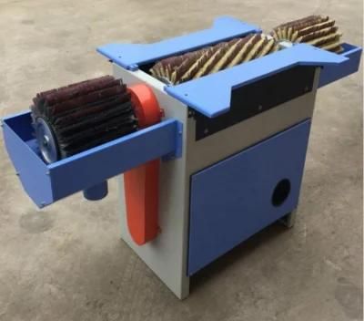 Wood Polishing Sander Electric Brush Double Drum Bench Sander Belt Sander Machine