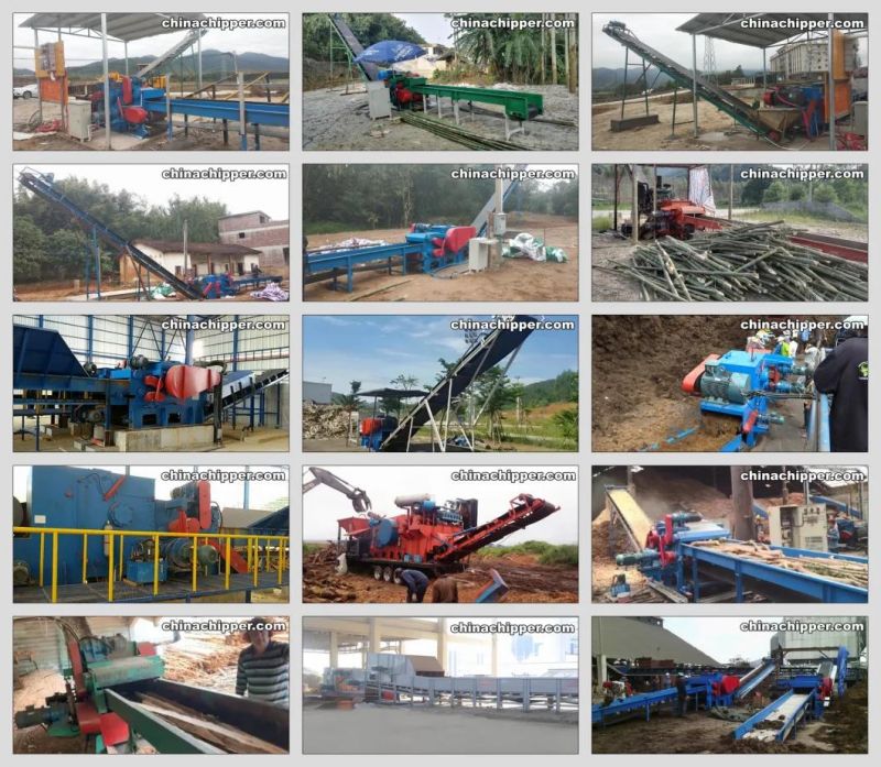 55kw Bx216 Wood Chips Making Machine with Low Price for Sale