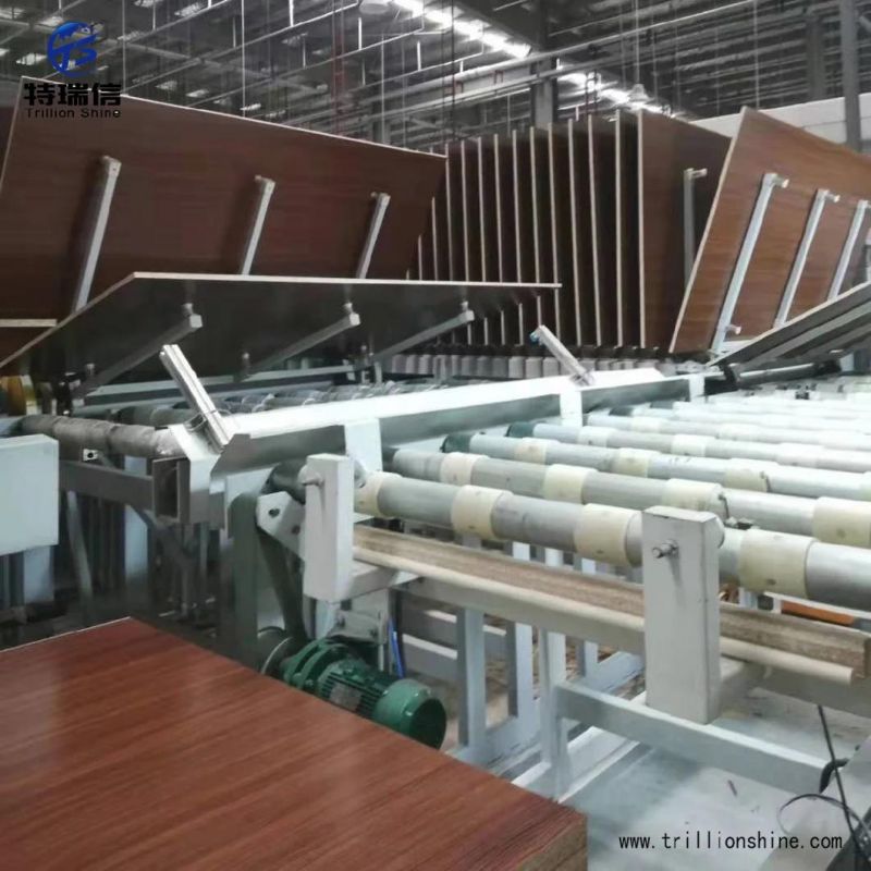 Full Automatic Short Cycle Laminating Line/Melamine Short Cycle Hot Press/Hydraulic Short Cycle Melamine Hot Press Machine/