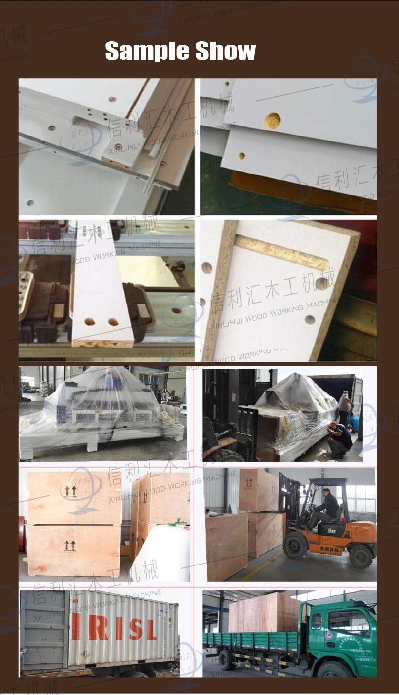 Side Hole Wood Furniture Punching Laser Drilling Machine/ Woodworking CNC Side Hole Puncher